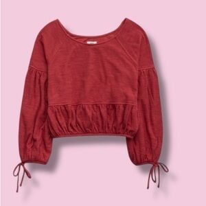 Aerie Red Sweatshirt